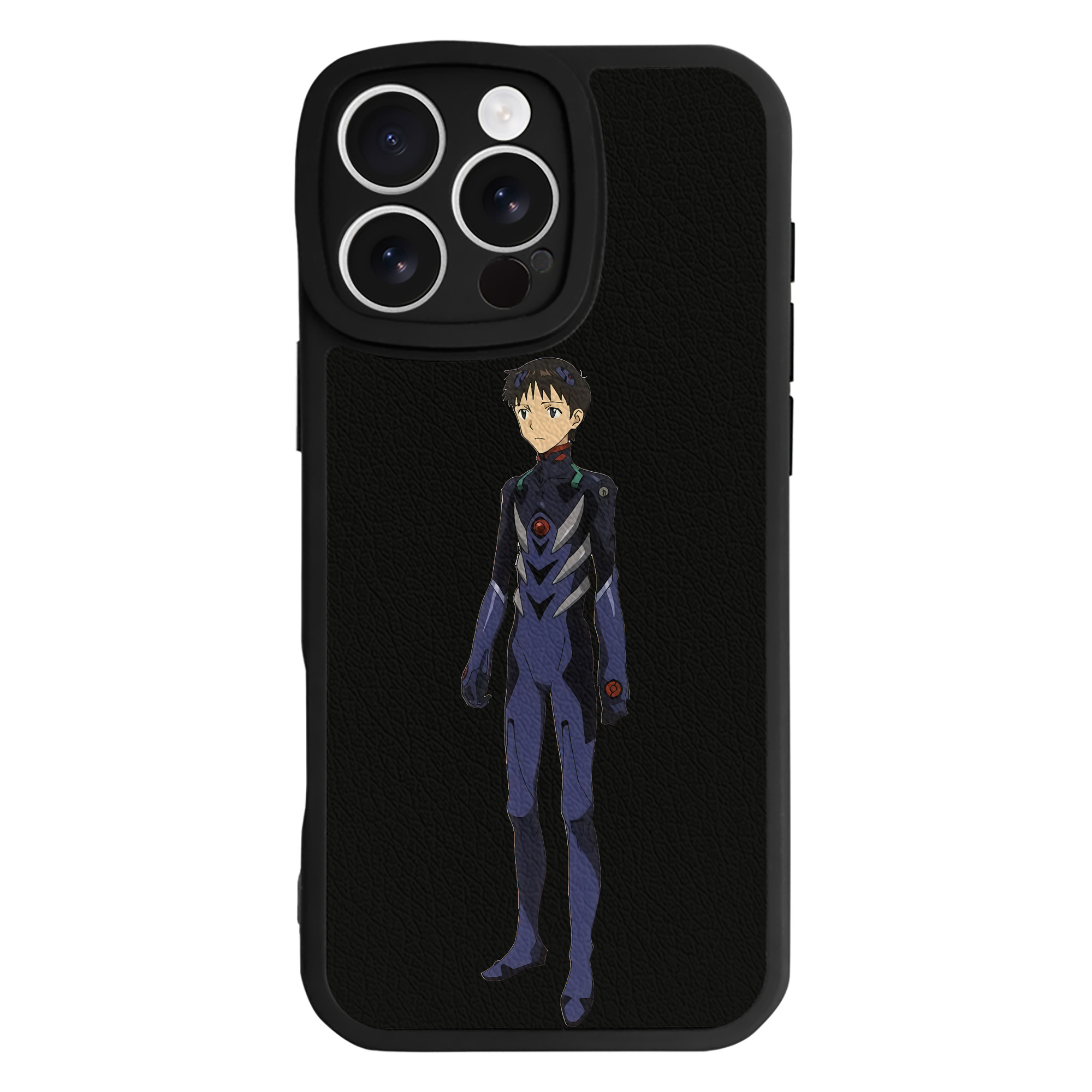（画像用） EVA 新世紀エヴァンゲリオン 【iPhone 16シリーズ対応】シリコンスマホケース（レザー調） 材質：シリコン